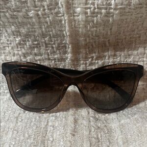 Authentic Chanel Brown Sunglasses with quilted temples 5330 c.1529/S9